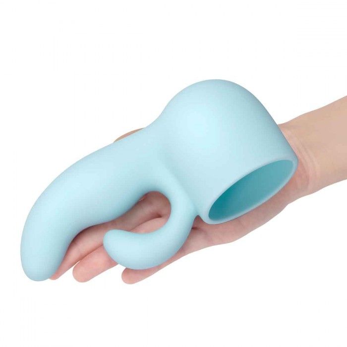 Голубая насадка Dual для вибратора Le Wand 5