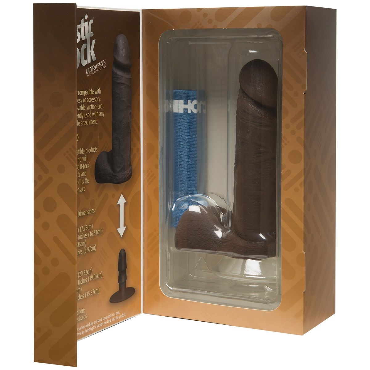 Реалистичный фаллоимитатор The Realistic Cock ULTRASKYN 6” - 17,3 см. 2