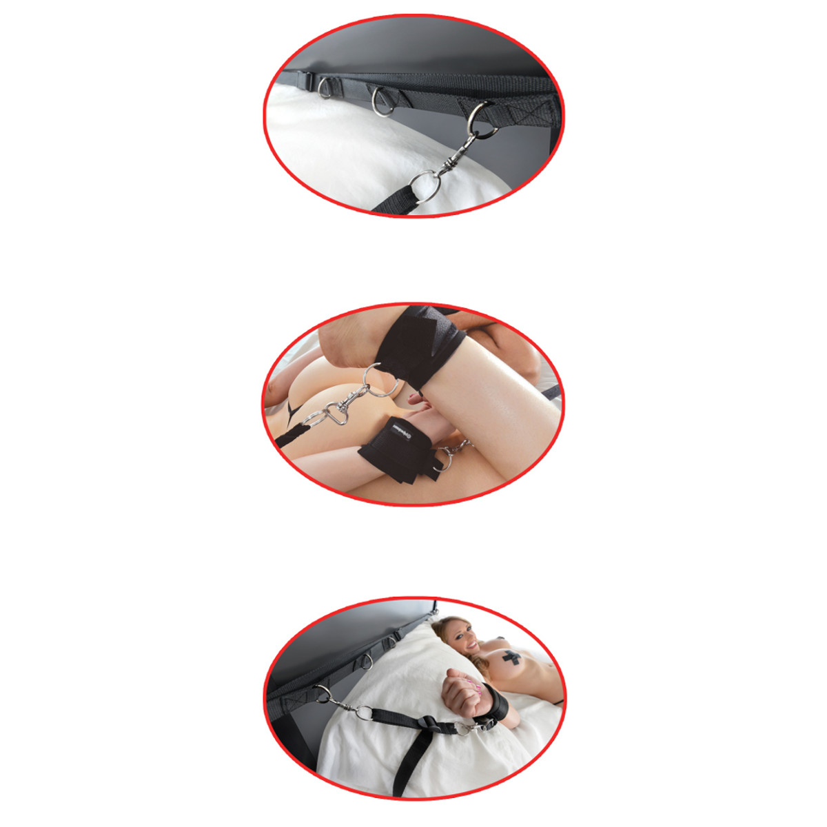 Набор для бондажа на кровати Ultimate Bed Restraint System 3