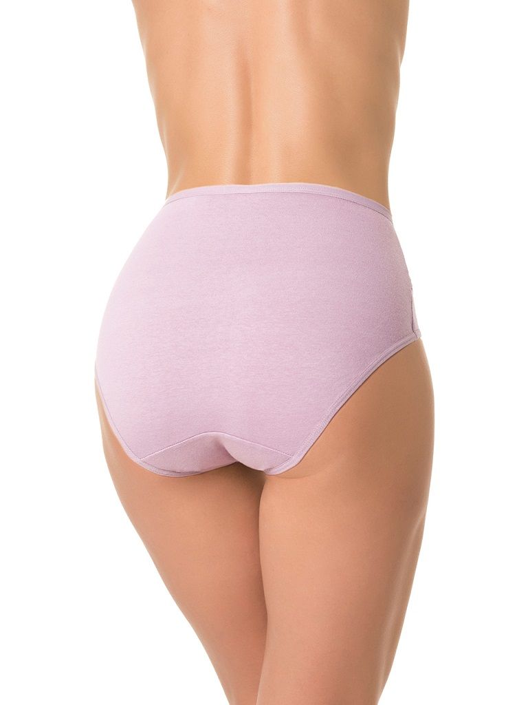 Трусики-слипы с высокой посадкой и кружевом 12