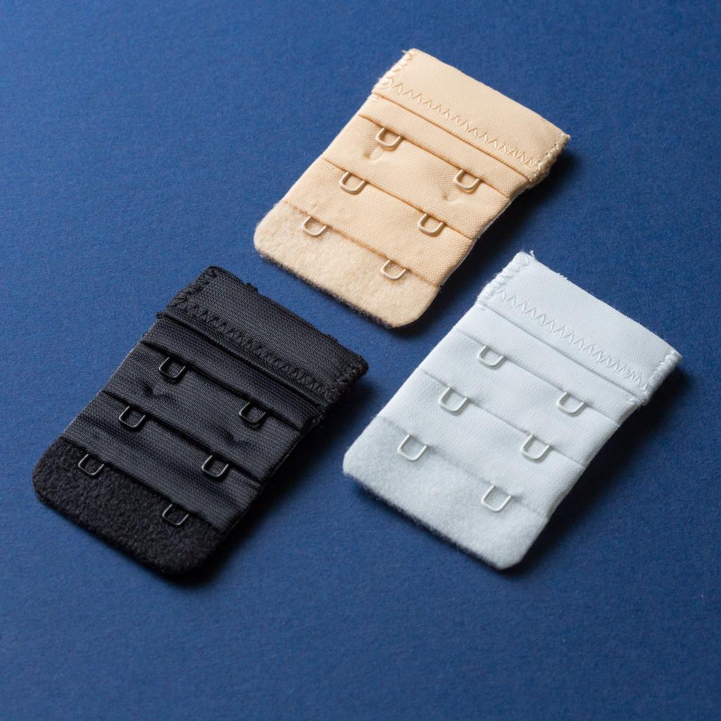 Набор из 3 разноцветных удлинителей для бюстгальтера шириной в 2 крючка 1