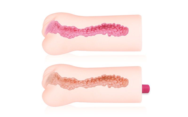 Телесный вибромастурбатор-вагина Sandara Auto 3