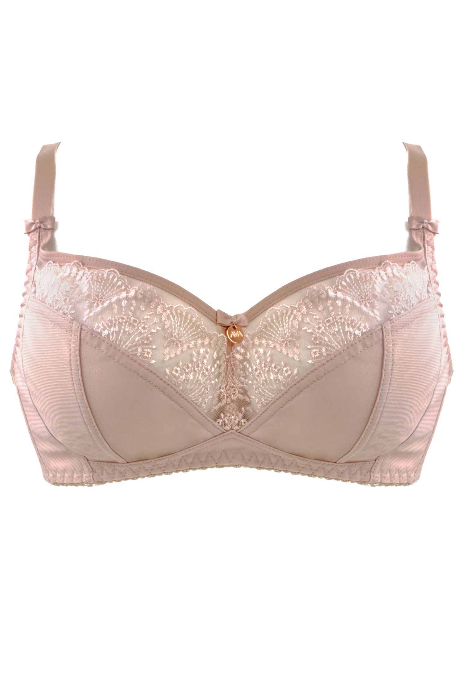 Бюстгальтер plus size с мягкими чашечками без косточек 3