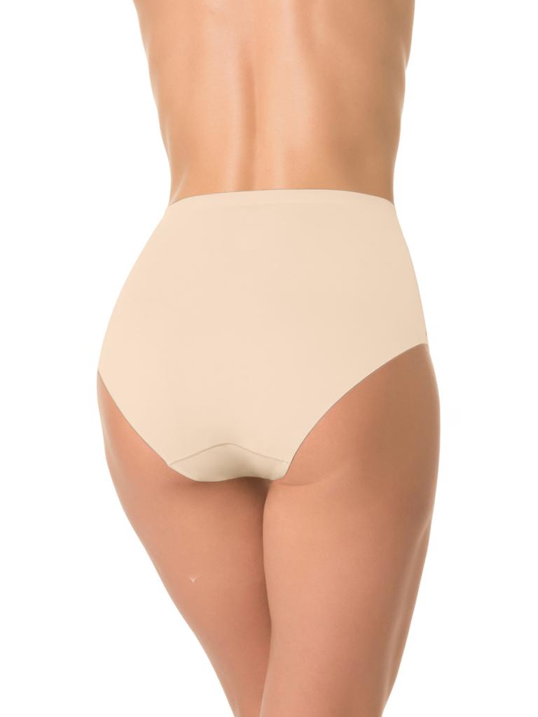 Высокие трусики из нейлона с лазерной обработкой краев 4