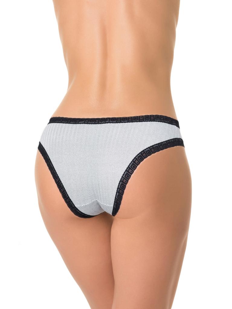 Трусики с мелким геометрическим принтом 2