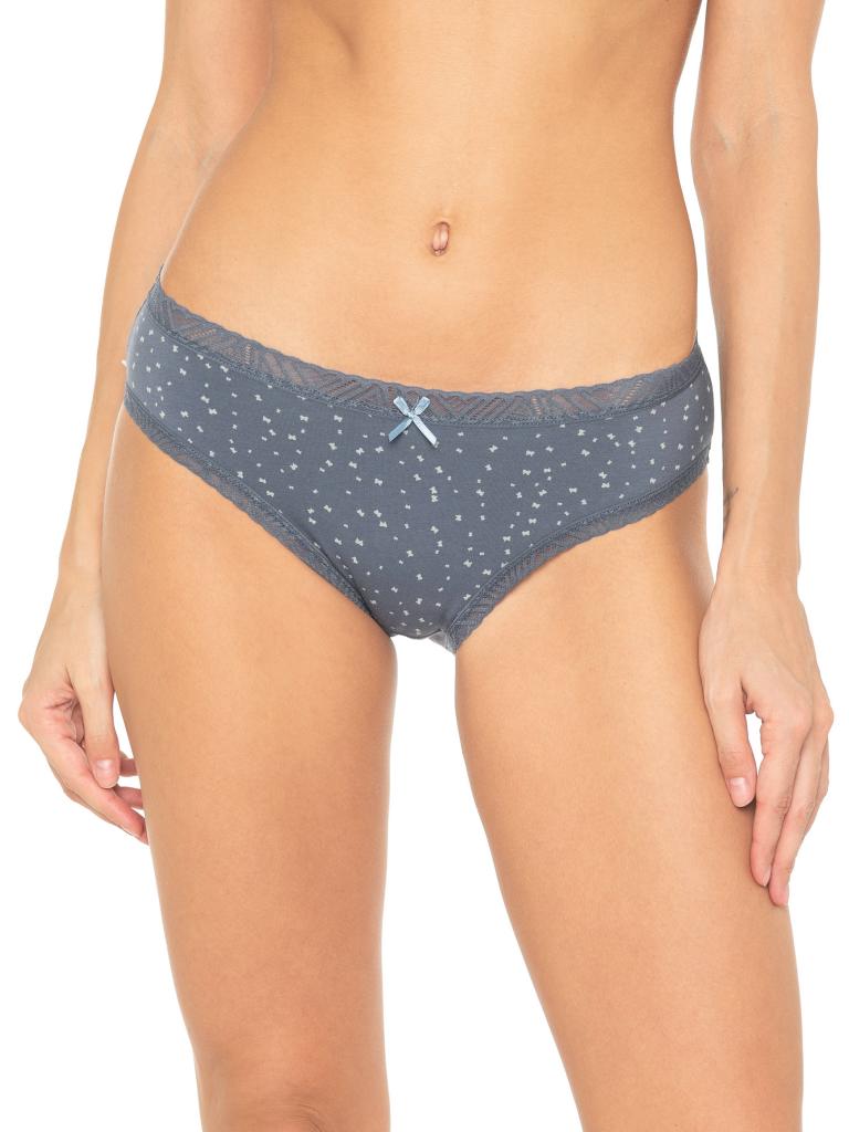 Трусики-слипы с принтом в виде бабочек 1