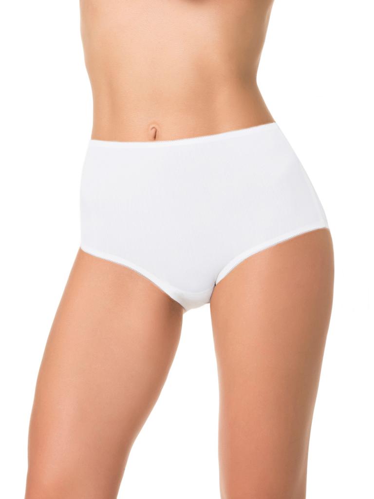 Трусы с высокой линией талии из микрофибры 5