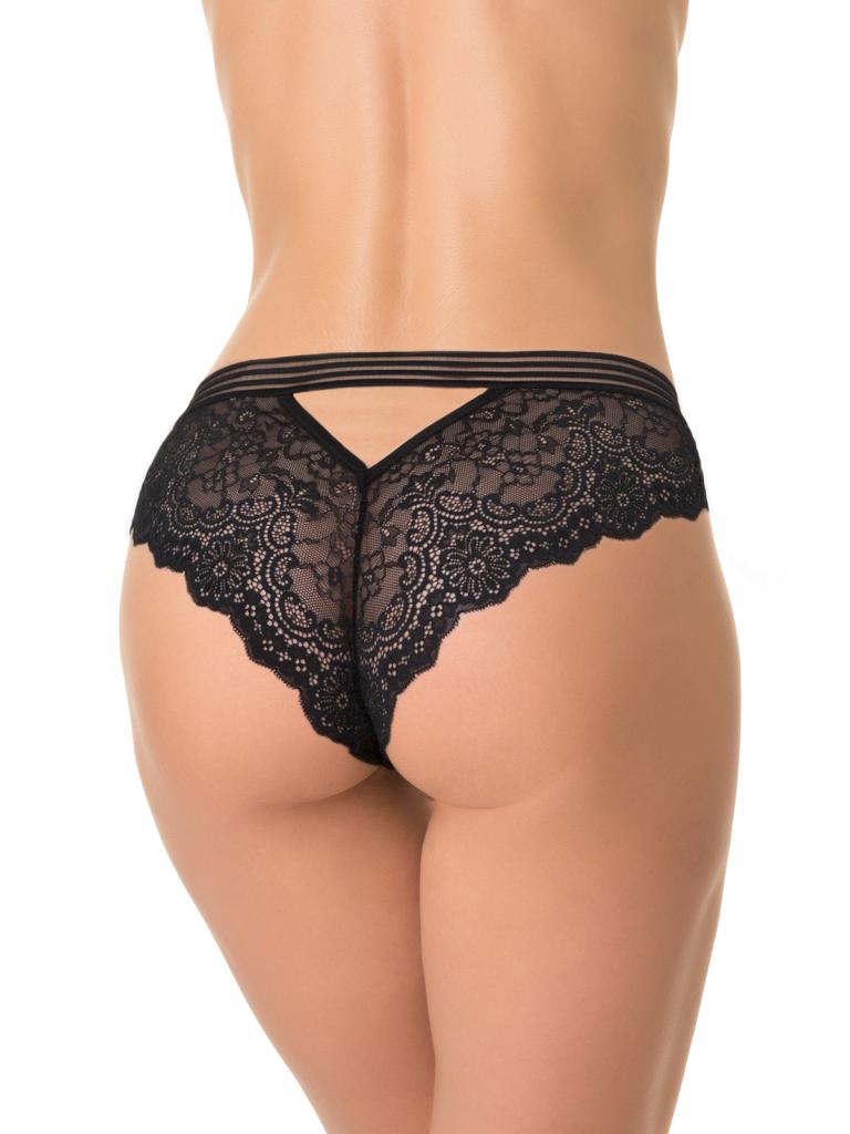 Соблазнительные кружевные трусики-бразилиана 12