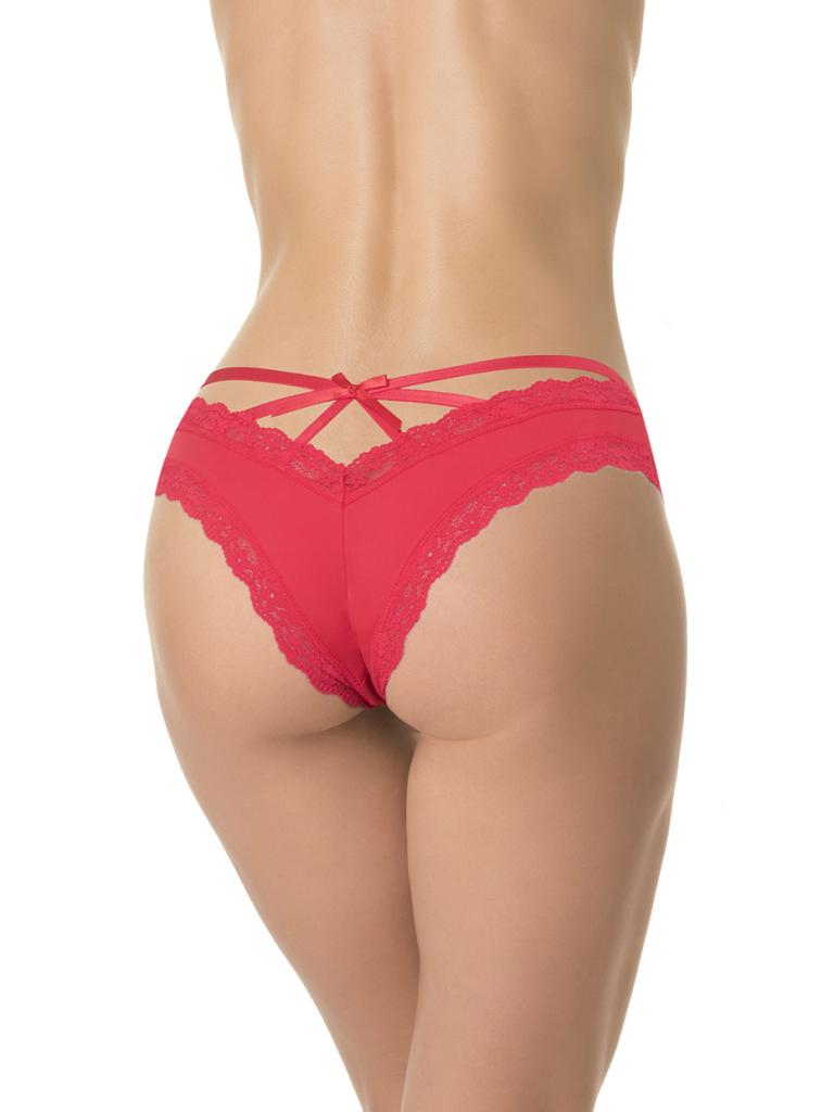 Трусы-бразилианы с пикантной задней частью 7