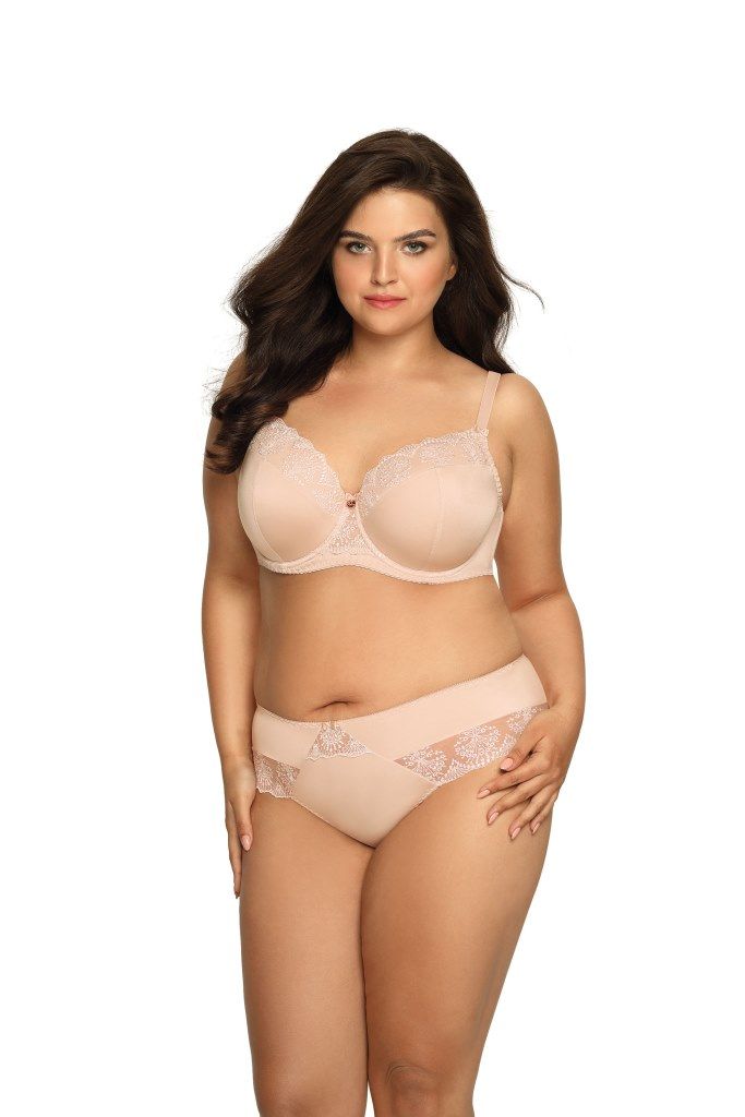 Трусики-слипы из эластичного трикотажного полотна и сетки с вышивкой 2