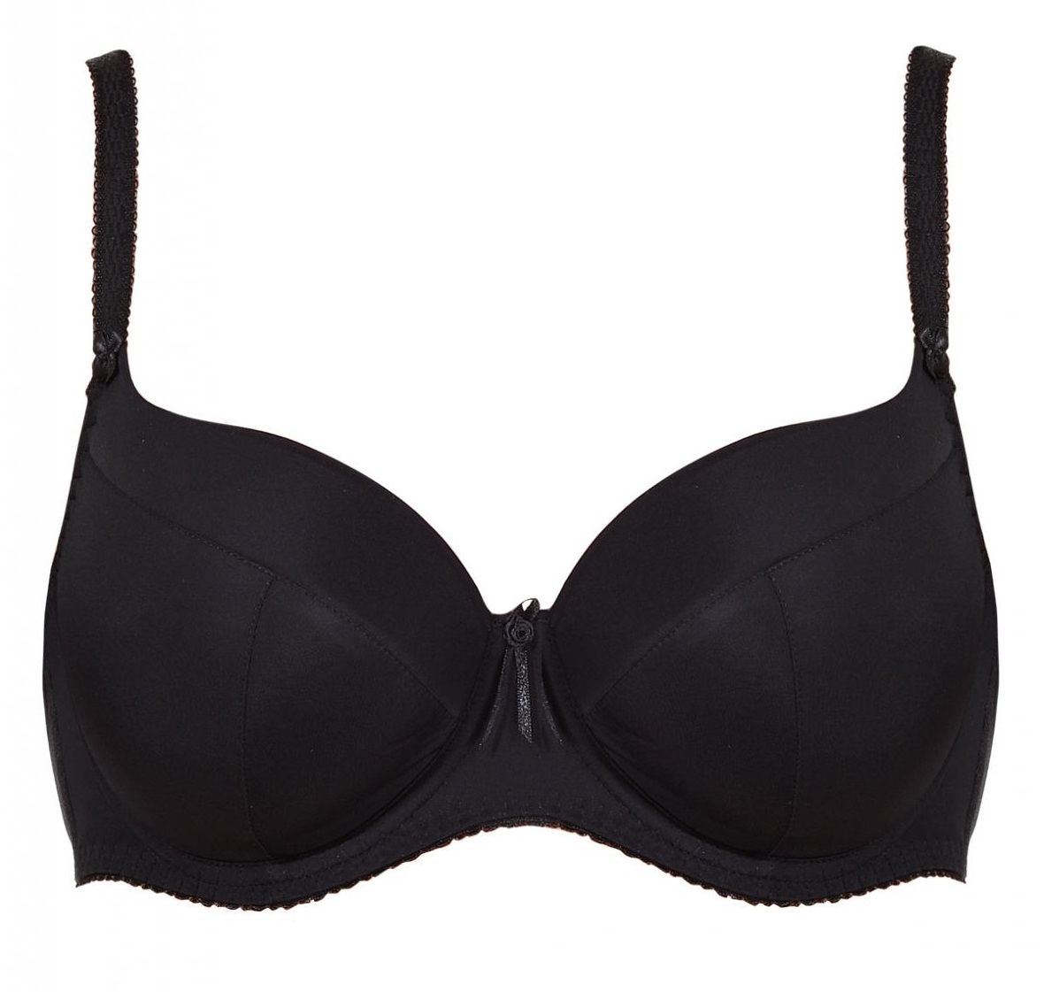 Элегантный бюстгальтер plus size с уплотненными чашками из нежной микрофибры 12