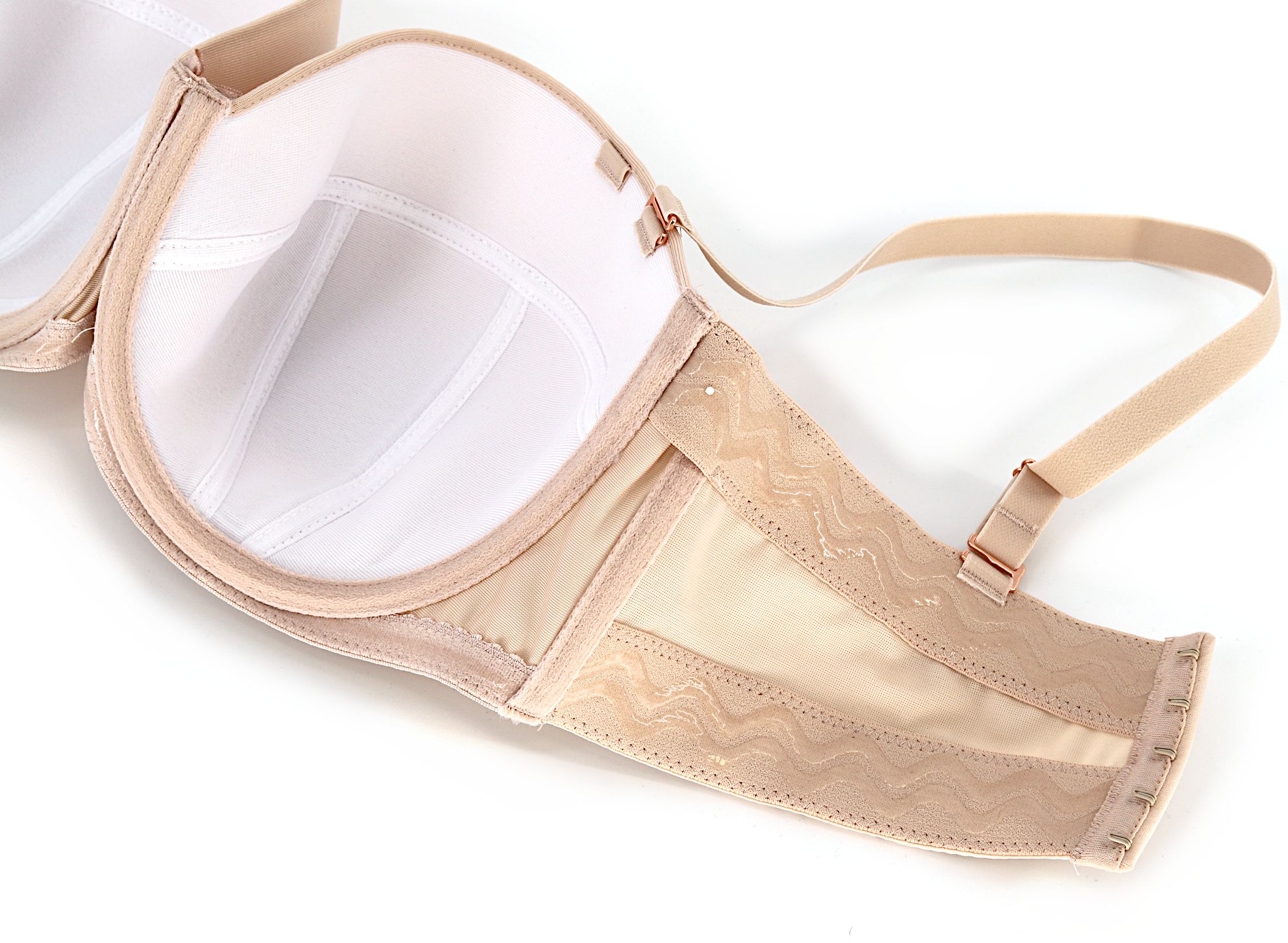 Бюстгальтер-балконет с гладкими чашками без отделки 10