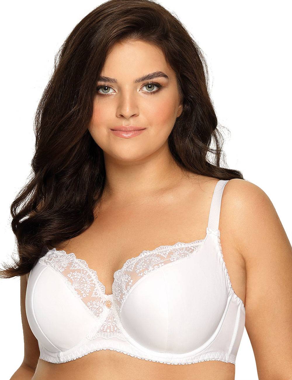 Бюстгальтер Freesia с сшивными чашками и кружевом 1