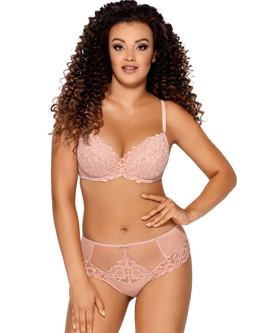 Бюстгальтер пуш-ап из кружевного полотна с люрексом 3