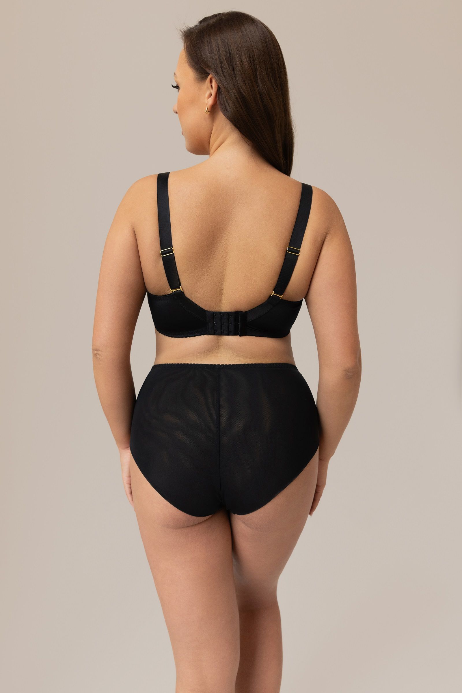 Бюстгальтер plus size с декоративными бретелями 8