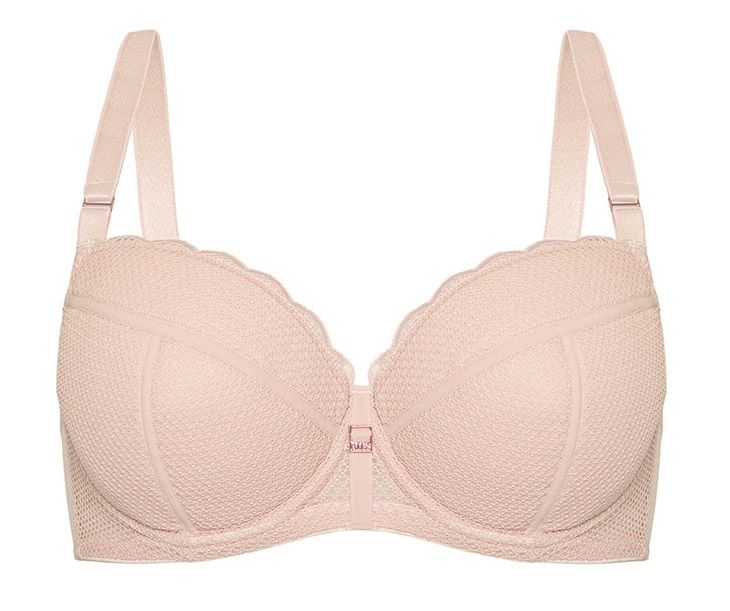 Телесный бюстгальтер Chita с чашками на тонком поролоне 4