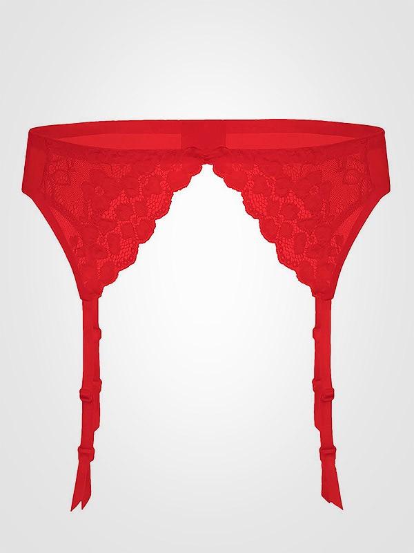 Кружевной пояс Daisy с подтяжками для чулок 4