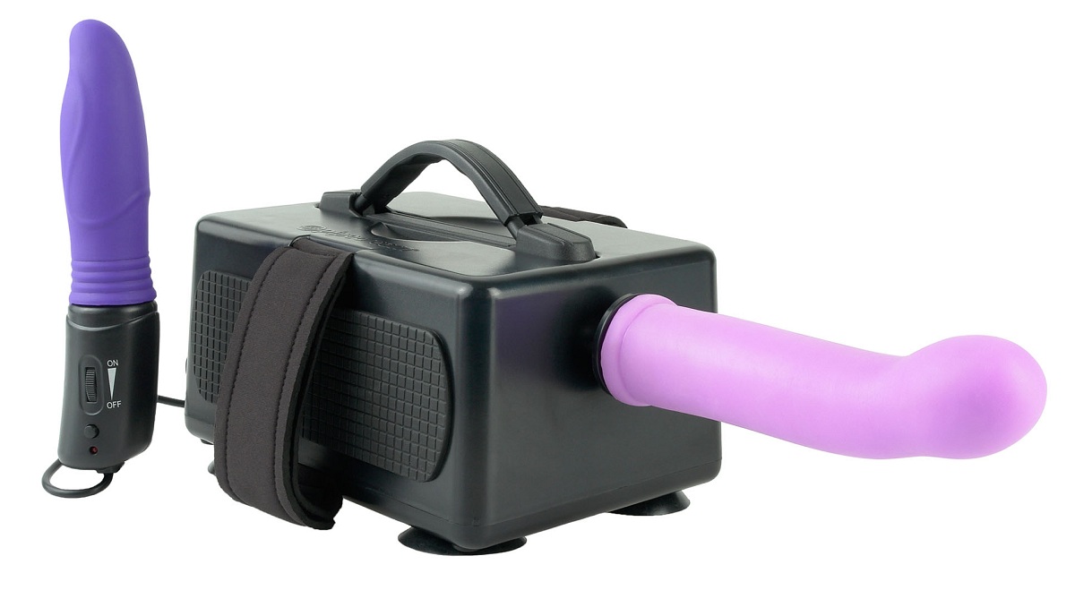 Секс-машина для вагинально-анальной стимуляции 2
