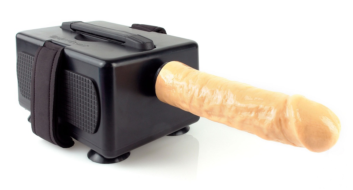 Секс-машина для вагинально-анальной стимуляции 3