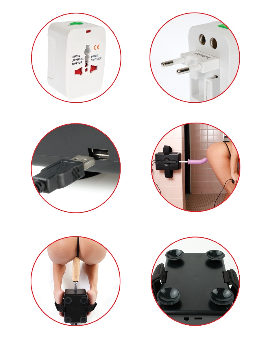 Секс-машина для вагинально-анальной стимуляции 8