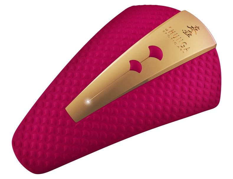 Малиновый клиторальный вибростимулятор OBI 2