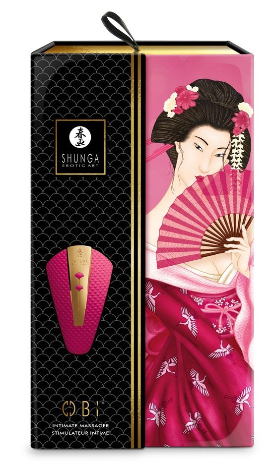 Малиновый клиторальный вибростимулятор OBI 6