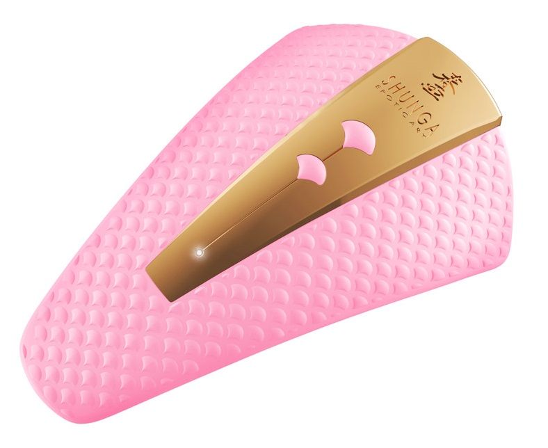 Розовый клиторальный вибростимулятор OBI 3