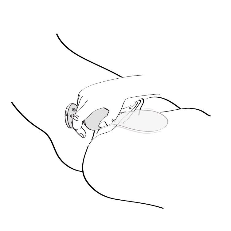 Фиолетовый вибростимулятор SANYA - 18,5 см. 6