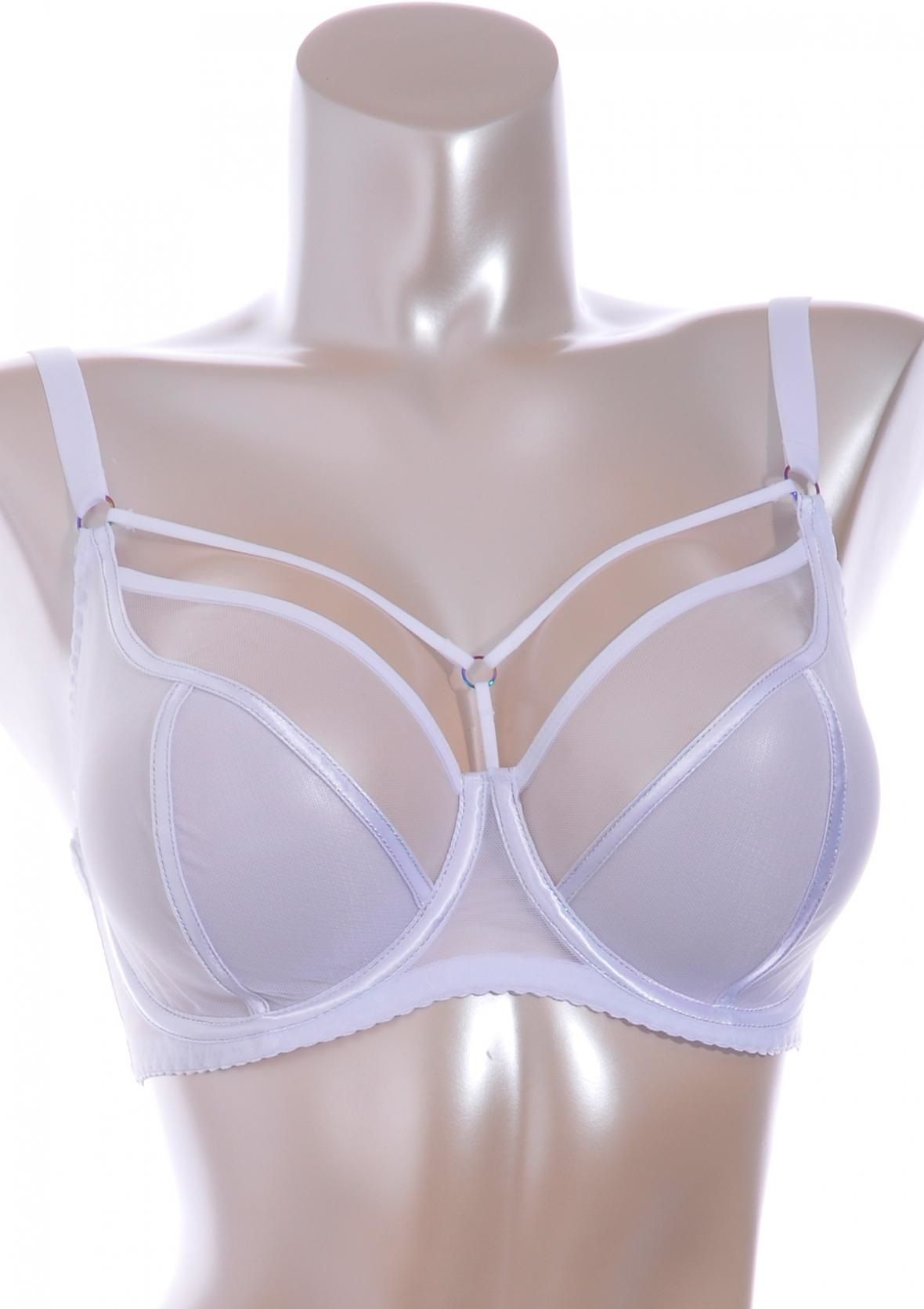 Бюстгальтер на косточках с декоративными бретелями 4