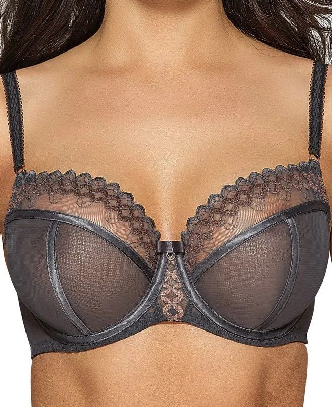 Бюстгальтер с мягкой, расшитой люрексом чашкой 2