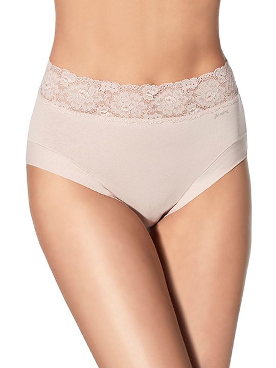 Высокие трусики +size с широким кружевным поясом Dolce Cinture 1