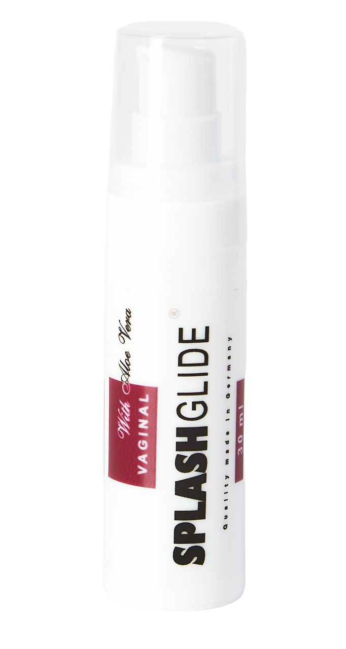 Ухаживающий лубрикант на водной основе Splashglide Vaginal With Aloe Vera - 30 мл. 1