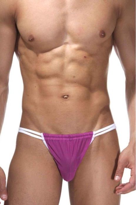 Мужские трусы-танга на двойных резиночках 1