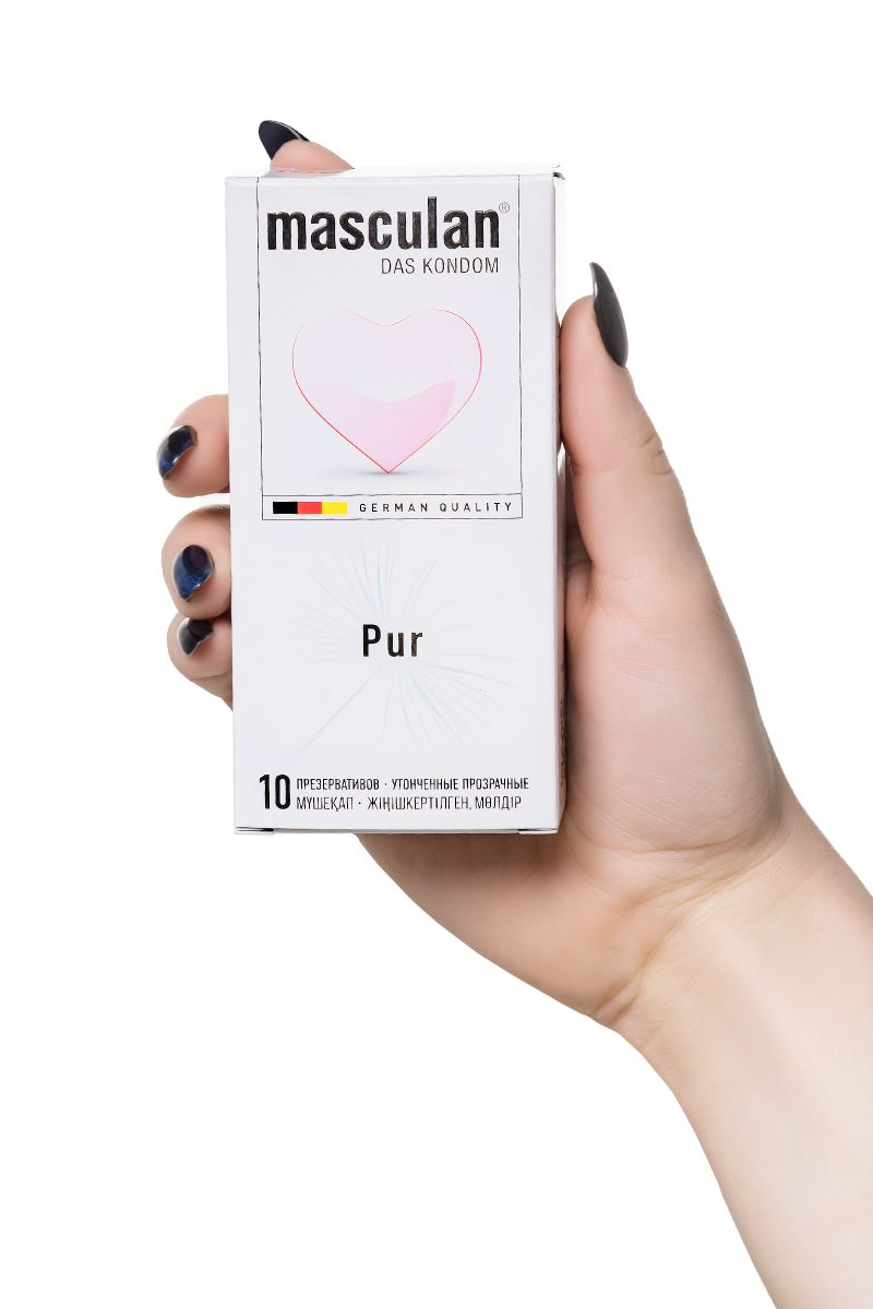 Супертонкие презервативы Masculan Pur - 10 шт. 4