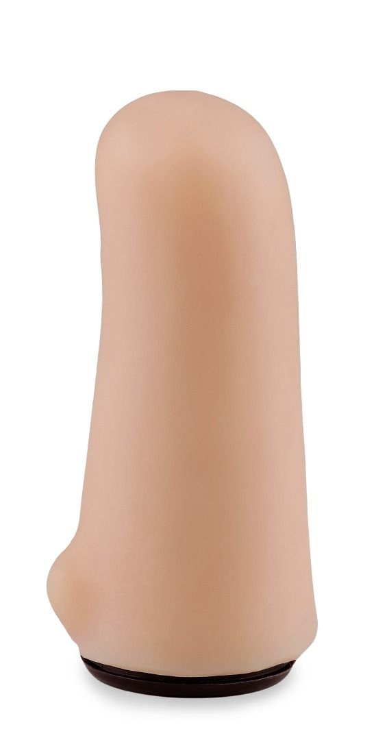 Женский пояс-трусики c 2 насадками и вагинальной пробкой WOMAN LONG 5