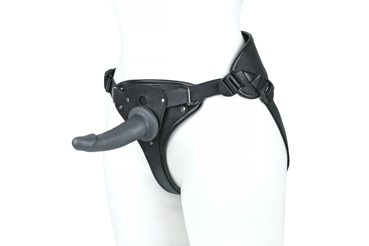 Женский пояс-трусики c 2 насадками 3