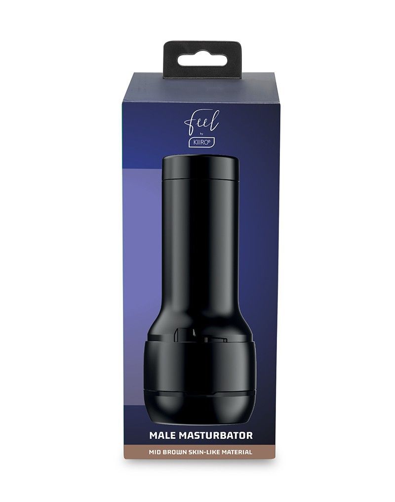 Коричневый мастурбатор-вагина Feel Stroker 2