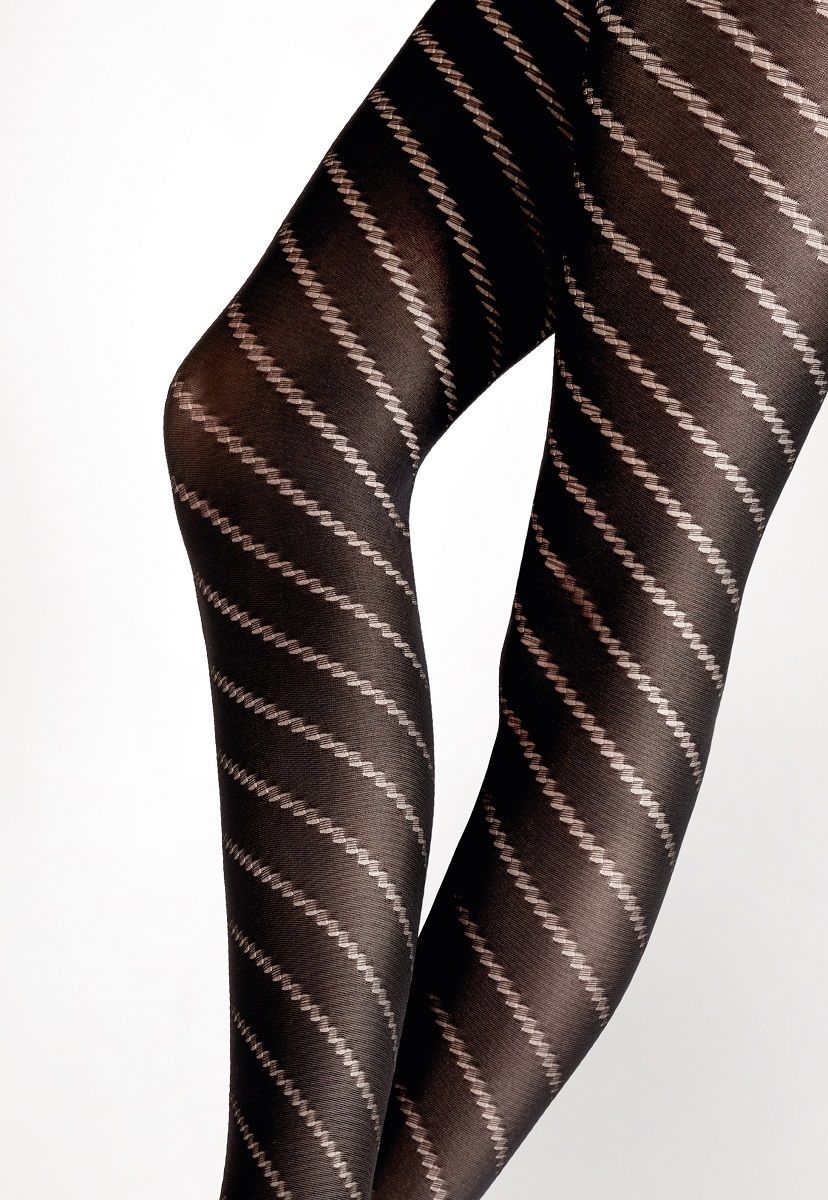 Фантазийные колготки с рисунком в виде спирали 3