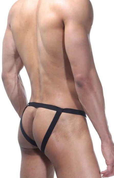 Мужские трусы-джоки с кружевом 2