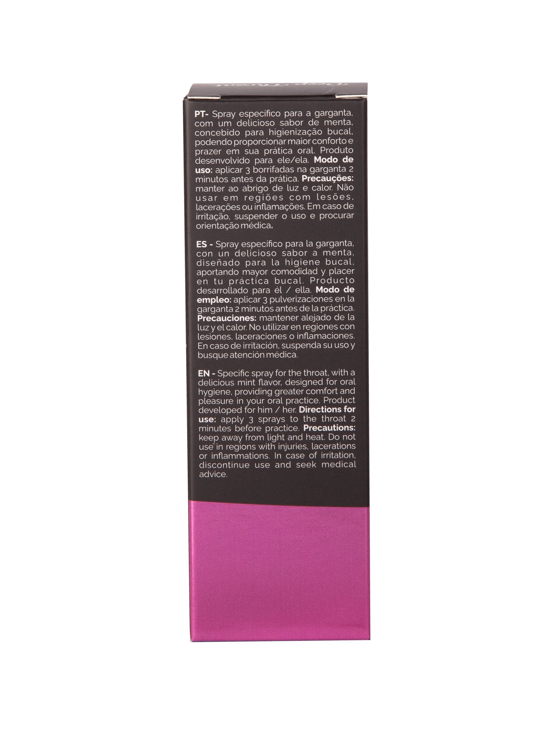 Спрей для орального секса Deep throat - 12 мл. 5