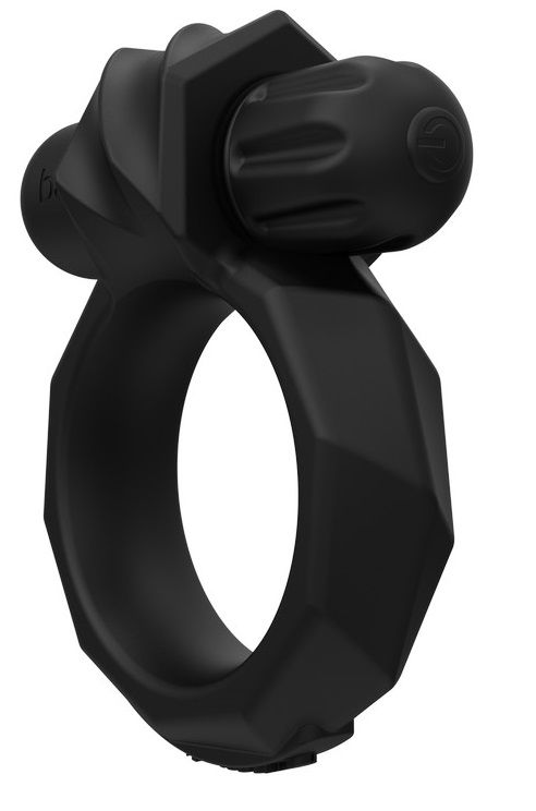 Черное эрекционное виброкольцо Maximus 45 Vibe 2