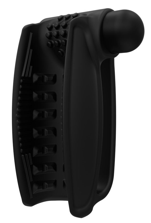 Черный вибромастурбатор Hand Vibe 2