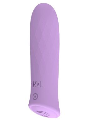 Сиреневый мини-вибратор Enif - 8,7 см. 1