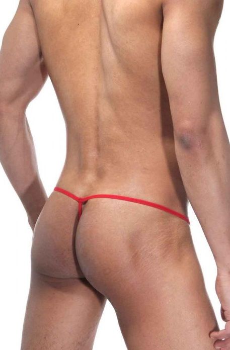 Мужские трусы-стринги с оригинальным гульфиком 2