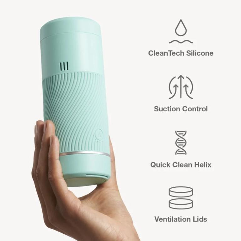 Мятный мастурбатор с контролем всасывания Arcwave Pow Stroker 2