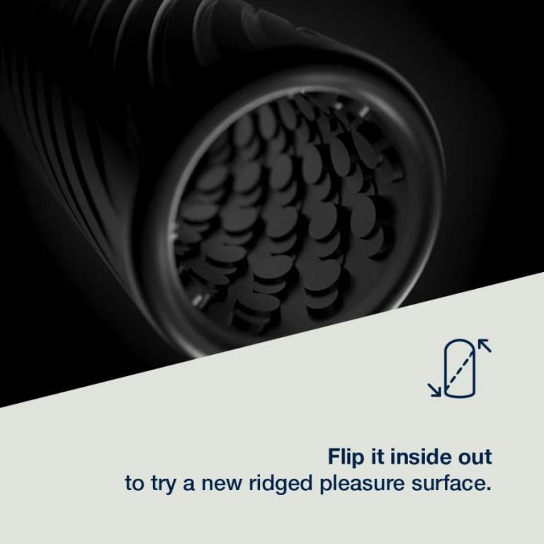 Черный двусторонний мастурбатор Arcwave Ghost Pocket Stroker 6