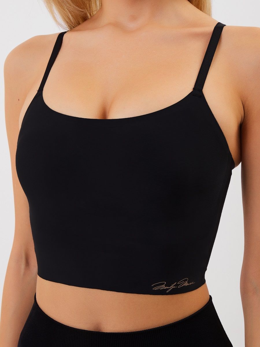 Бюстгальтер-топ с регулируемыми бретелями 4