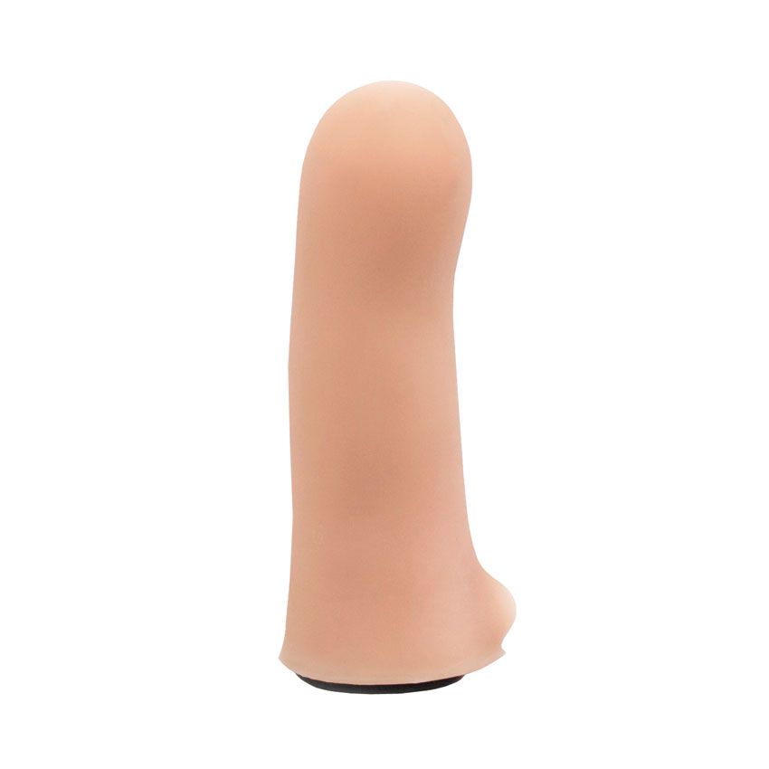 Черный пояс-трусики в комплекте с коннектором и насадкой 7