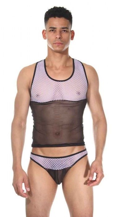 Стильный мужской комплект: майка и трусы 1