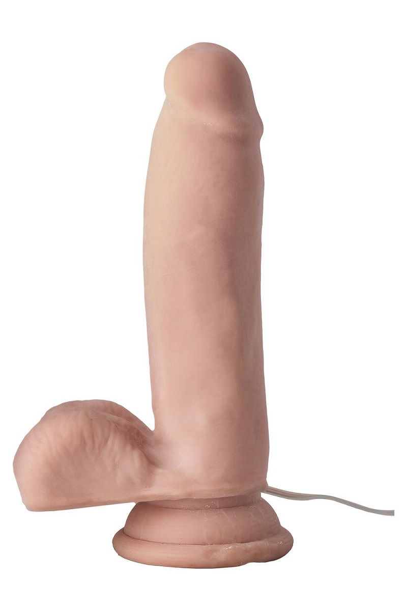 Телесный вибромассажер BAD BOY - 17 см. 9